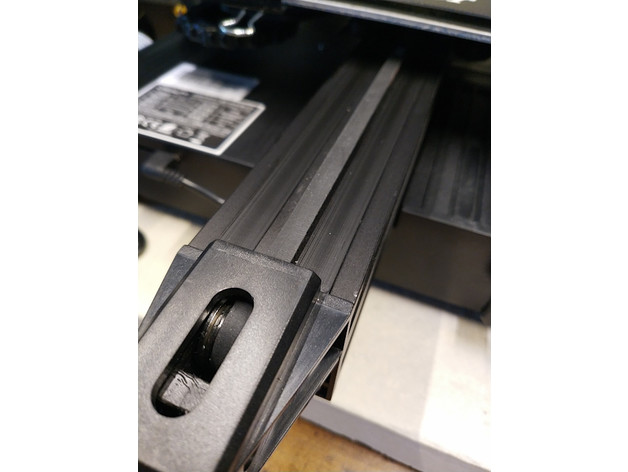 drop in v slot cubierta carcasa funda proveer 3D impresora accesorios 2020 extrusión 2040 espacio 3D print model - Mito3D