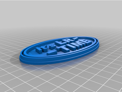 lr zaman logo işaretler logolar 3d print model - Mito3D