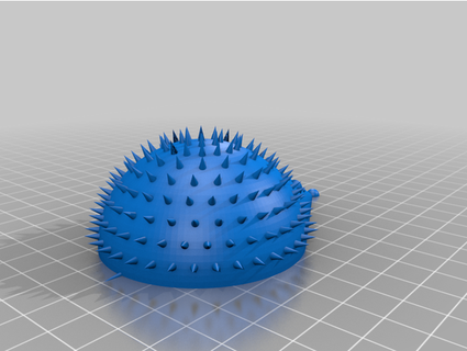 hedgehog ornament ornement de h risson by sushigato Animals herisson 3d print model - Mito3D