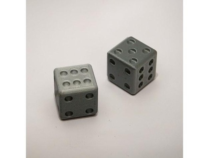 dice by glpro 3d print model - Mito3D