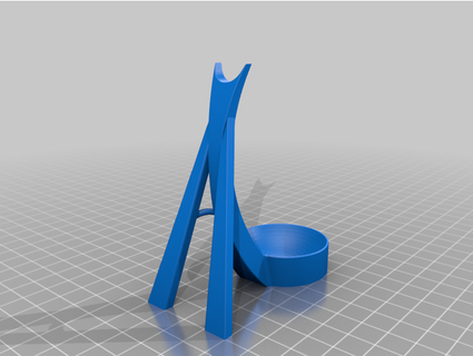tea spoon holder v3 now holds forks and pens by sushigato fork pen teaspoon 3d print model - Mito3D
