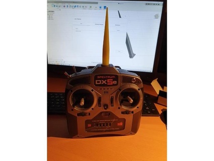 spektrum dx5e anten şapka değiştirme by leifmotorvei r c Araçlar rc araba uçak yüzeyleri 3d print model - Mito3D