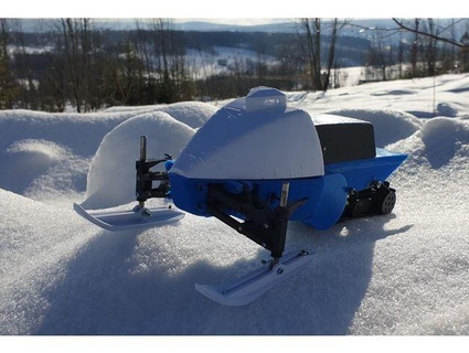 snowmobile 1 10 fully functional erikw 3d print model - Mito3D