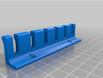 cable holder onewire Organization management 3d print model - Mito3D