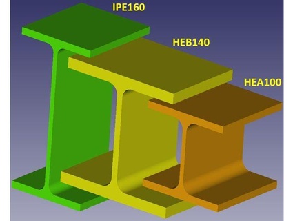 steel grinder factory ipe hea heb stahltr gerfabrik johann la 3d print model - Mito3D