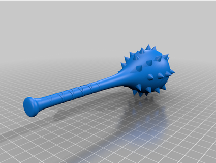 trench club chipen83 Toy & Game Accessories spike spikklubba 3d print model - Mito3D
