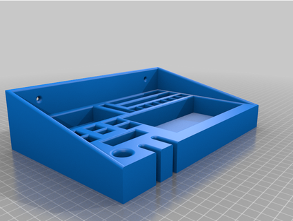 Portaherramientas Snapmaker gustoide 3D impresión snapmaker herramienta soporte 3d print model - Mito3D