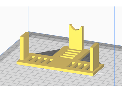 simple model stand nqek Models scale 3d print model - Mito3D