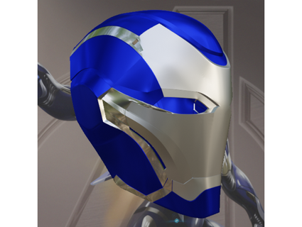 Pimenta potes inspirado resgate capacete Budwin 3D impressão cosplay ferro homem maravilha adereços armaduras 3d print model - Mito3D