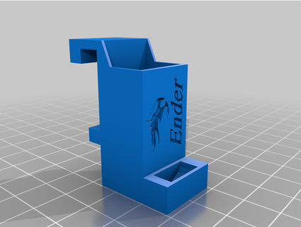 Bremssattel Halter Unterstützung Ender 5 Profi passt 3 Base Plus 12 Zoll Braune Locken 3D Drucker Zubehör 3d print model - Mito3D