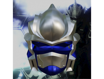 aréola Hayabusa inspirado capacete Budwin cosplay adereços 3d print model - Mito3D