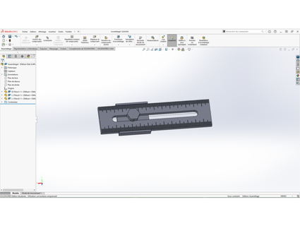 trusquin natdgin Hand Tools hand tools ruler centimeters 3d print model - Mito3D