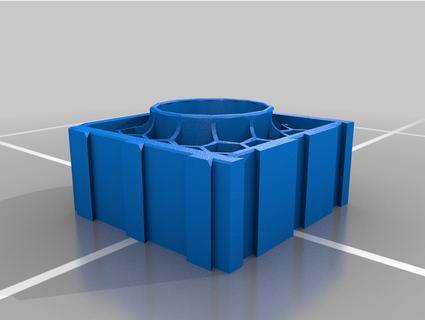 hexagon desk organizer bokchoyboy09 Containers desktop 3d print model - Mito3D
