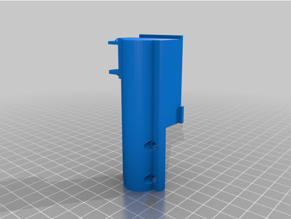 ender 6 corexy cable chain rear mount remix derex 3D Printer Parts creality 3d print model - Mito3D