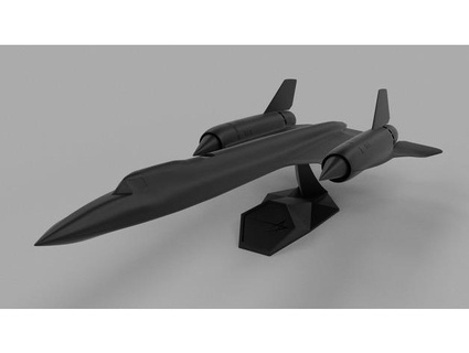 Lockheed sr 71a merle Véhicules 3d print model - Mito3D