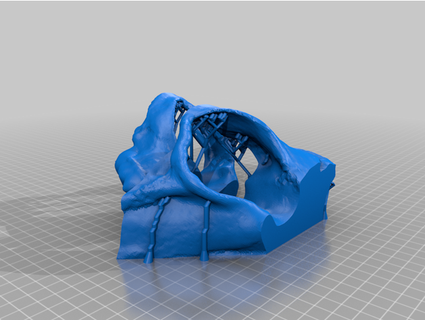 sciamano maschera semplificato stl jwheel 3d print model - Mito3D