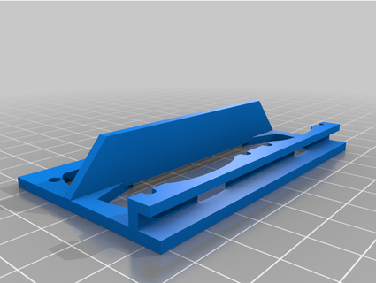 offset heatsink fan mount grayflame 3D Printing 3d print model - Mito3D