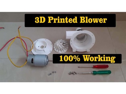 diy 3d printed blower x p Hand Tools printer parts printing airblower design electronics ender 3 fan hand tools holder model mount tool toolbox toy vacuum 3d print model - Mito3D
