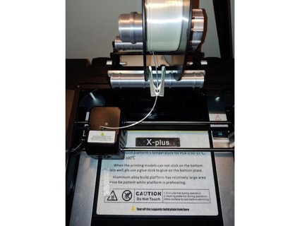 qidi spool roller lock - filament guide underside mrtasselhof 3D Printer Accessories 3d print model - Mito3D