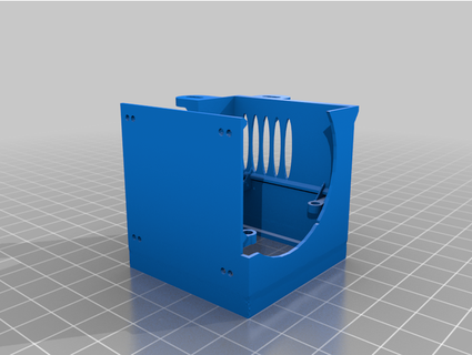 personalizable ender3 ventilador sudario ratón silenciado 3D impresora accesorios ender 3 Pro montar intercambiable 3d print model - Mito3D
