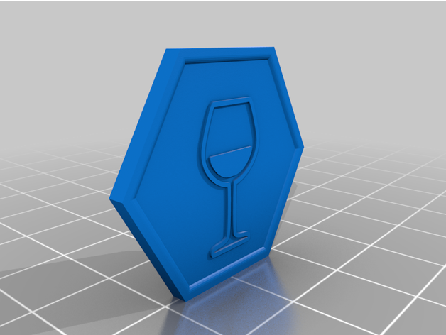 gin coin wine - decision victorpiella 3D print model - Mito3D
