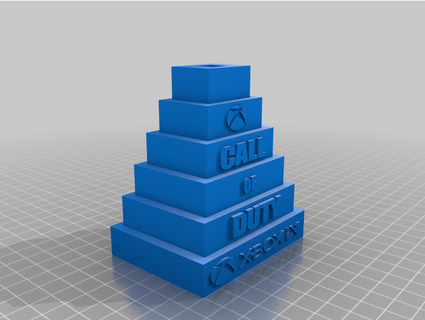 xbox dizi x kulaklık ayakta durmak logo g l oyunlar aramak görev Kutu 3d print model - Mito3D