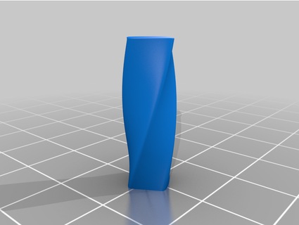 square vase tebpl Accessories 3d print model - Mito3D