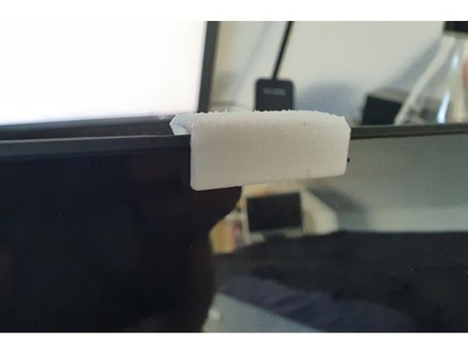 cámara web cubierta carcasa funda superficie Pro 7 beso oficina 3d print model - Mito3D