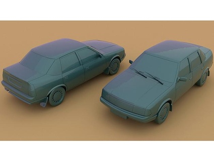 москвич gorez tsyrik Aleksey veículos automotivo azlk carro conceito modelo russo escala sedan veículo 3d print model - Mito3D