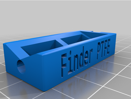 flashforge descubridor ptfe tubo corte plantilla liebres 3D impresora accesorios cortador 3d print model - Mito3D