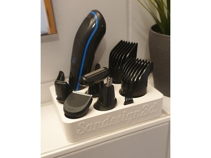 braun all in one recortadora 5 monitor estante soporte baño accesorios organizador barba cabello estilo 3d print model - Mito3D
