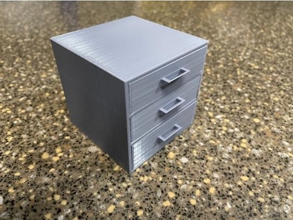 joyería joya cajón caja pimienta organización mini cajones 3d print model - Mito3D