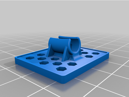 cable holder fab95 management 3d print model - Mito3D