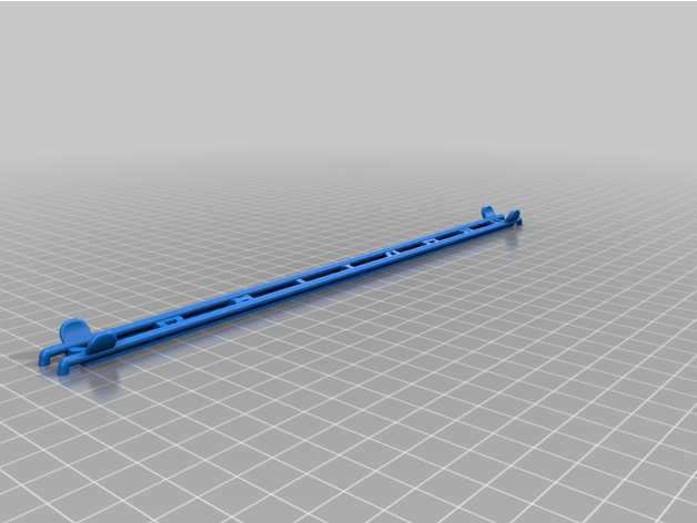 gravitrax rail xl font skitomac Toys & Games 3D print model - Mito3D