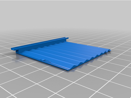 alt Fabrik Verschluss Tür robertmccornet 3D Drucken 3d print model - Mito3D