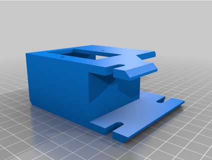 Meanwell uhp 350 30x30 çerçeve binmek barakodlayıcı 3D yazıcı parçalar ekstrüzyon hiperküp evrim psu 3d print model - Mito3D