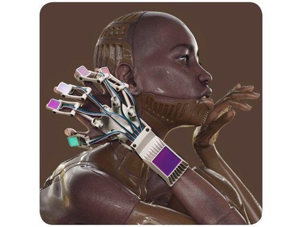 Exoskelett Cyborg Handschuh bza Skulpturen Regler Cosplay Zukunft Schnittstelle Prothese Roboter Robotik 3d print model - Mito3D