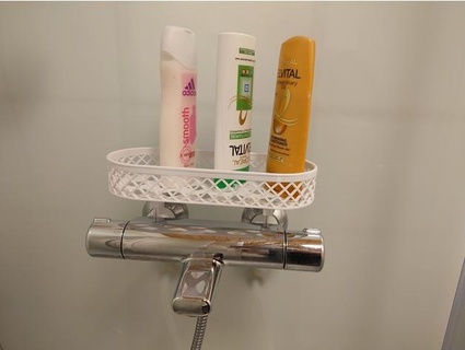 shower faucet basket jpnurro Bathroom accessories 3d print model - Mito3D