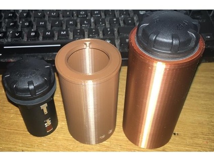 b7 battery end tube davebodger Props blakes7 blakes 7 seven lasertag 3d print model - Mito3D