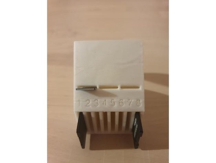 desk sd micro-sd card holder dlaurens Organization micro 3d print model - Mito3D