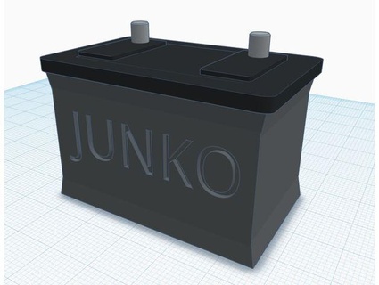 junko battery - brave little toaster limeguy88 3D Printer Accessories 3d print model - Mito3D