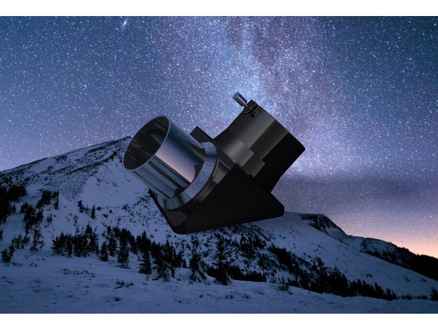 diagonal 125 telescópio granmaito 3D print model - Mito3D