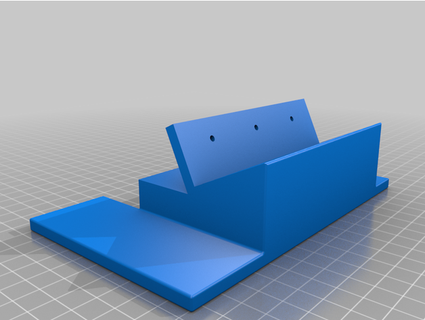 7 ldc monte Uduus eletrônicos polvos monitor framboesa pi 3d print model - Mito3D