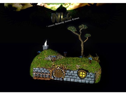 Cuervo hobbit agujero equipo corbeauprod juegos Chimenea puerta fentre porte ventana 3d print model - Mito3D