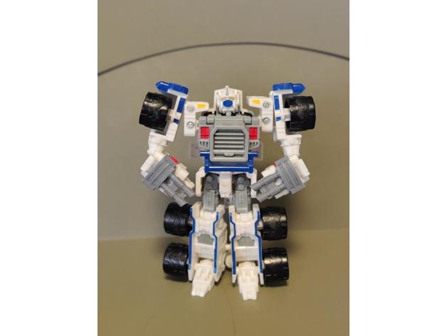 transformadores armada super con Optimus primo manopla armas pilhas titanslayerzeus brinquedos jogos autobots Hasbro minicon Takara 3D print model - Mito3D