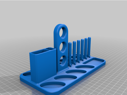 compact api master test kit 9 slots xkenn 3D Printing 3d print model - Mito3D