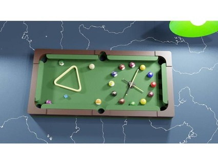 pool table Mauer gnamp Dekor dmcg Schwimmbad Tabelle 3d print model - Mito3D
