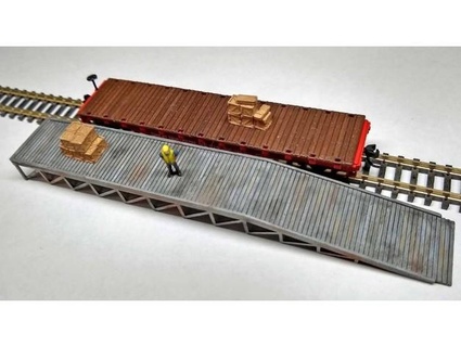 n scala legno piattaforma rampa squadra traccia ajkochev oggetti scena modello Ferrovia 3d print model - Mito3D