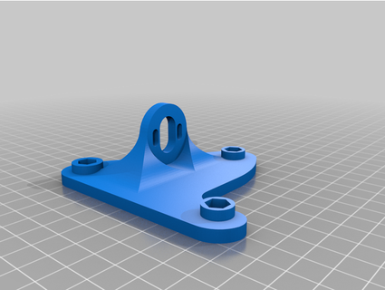 Alfawise u30 pró longo lk4 dual z eixo suporte prato auroratechchannel 3D impressora partes 3d print model - Mito3D