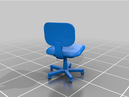 Büro Stuhl 2 Teile limeguy88 3D Drucken 3d print model - Mito3D